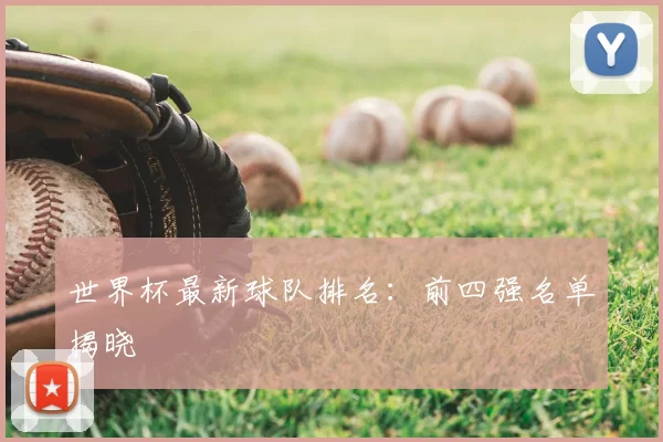 世界杯最新球队排名：前四强名单揭晓